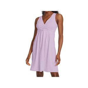 Eddie Bauer Lilac Aster Crossover Travex Dress Pockets Size 2XL 18 20 Ultra-Soft
